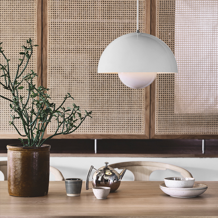 Flowerpot Pendel VP7 Ø37cm Grey Beige