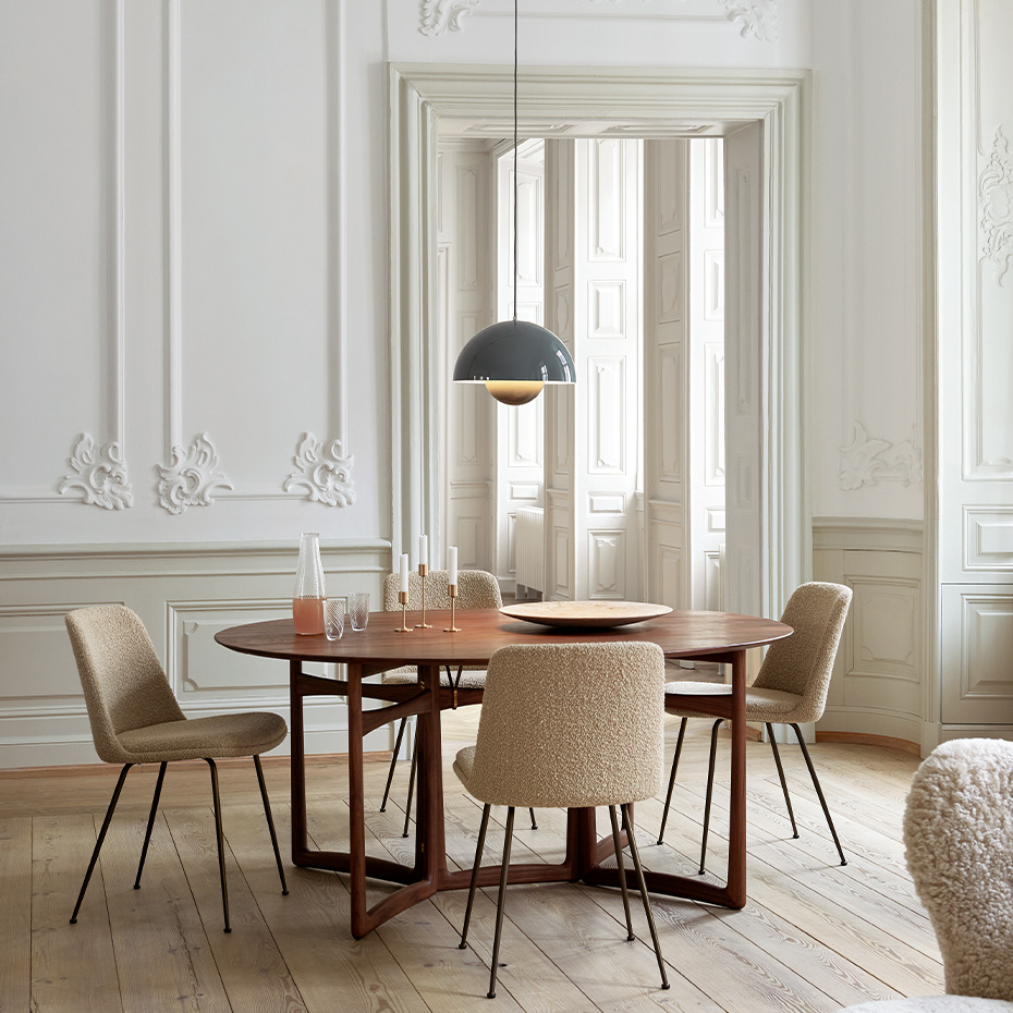 Flowerpot Pendel VP7 Ø37cm Mustard