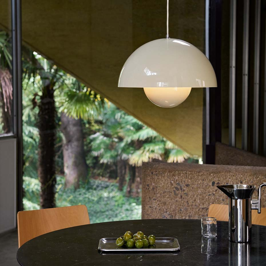 Flowerpot Pendel VP7 Ø37cm Ivory