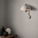 Flowerpot Vägglampa VP8 Stone Blue Flowerpot Vägglampa VP8 Stone Blue