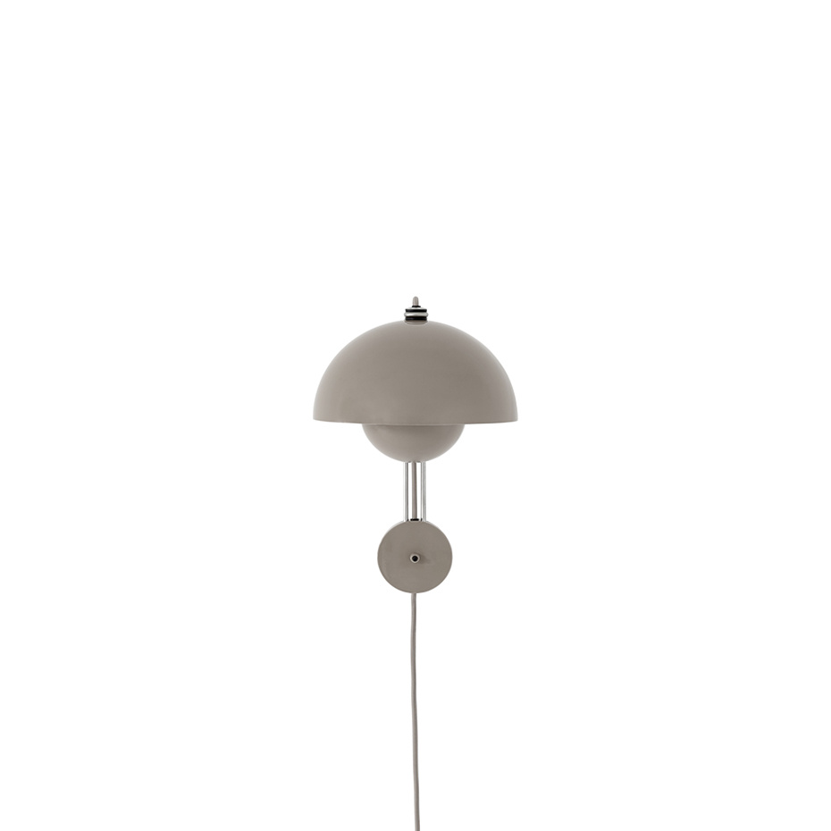 Flowerpot Vägglampa VP8 Grey Beige