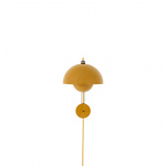 Flowerpot Vägglampa VP8 Mustard Flowerpot Vägglampa VP8 Mustard