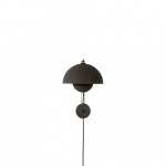 Flowerpot Vägglampa VP8 Matt Black Flowerpot Vägglampa VP8 Matt Black