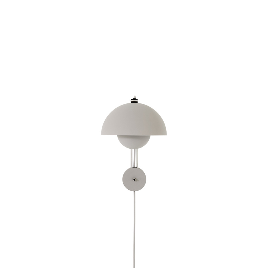 Flowerpot Vägglampa VP8 Matt Light Grey