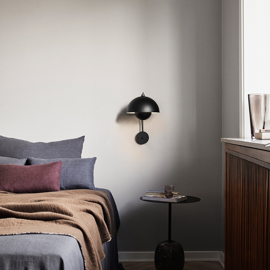 Flowerpot Vägglampa VP8 Matt Light Grey