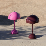 Flowerpot Bordslampa VP9 Portable Magnetic Charger Tangy Pink Flowerpot Bordslampa VP9 Portable Magnetic Charger Tangy Pink