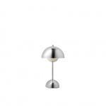 Flowerpot Bordslampa VP9 Portable Magnetic Charger Chrome-Plated Flowerpot Bordslampa VP9 Portable Magnetic Charger Chrome-Plated