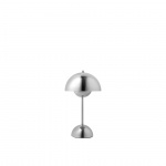 Flowerpot Bordslampa VP9 Portable Magnetic Charger Chrome-Plated Flowerpot Bordslampa VP9 Portable Magnetic Charger Chrome-Plated