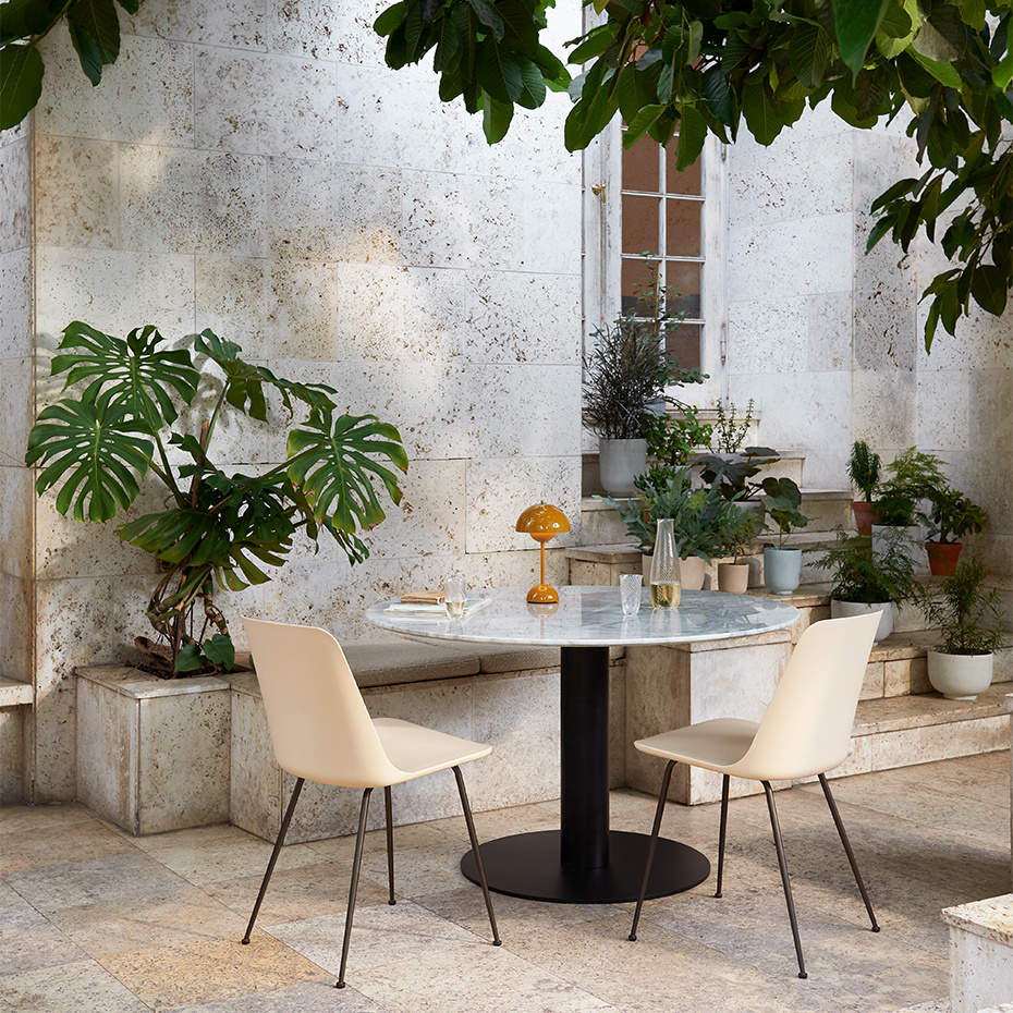 Flowerpot Bordslampa VP9 Portable Magnetic Charger Stone Blue