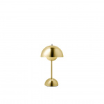 Flowerpot Bordslampa VP9 Portable Magnetic Charger Brass-Plated Flowerpot Bordslampa VP9 Portable Magnetic Charger Brass-Plated