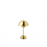 Flowerpot Bordslampa VP9 Portable Magnetic Charger Brass-Plated Flowerpot Bordslampa VP9 Portable Magnetic Charger Brass-Plated