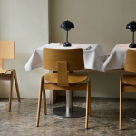 Flowerpot Bordslampa VP9 Portable Steel Blue Flowerpot Bordslampa VP9 Portable Steel Blue