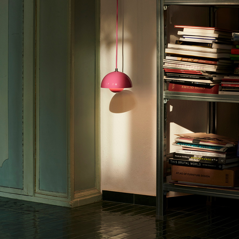 Flowerpot Pendel VP10 Ø16cm Tangy Pink