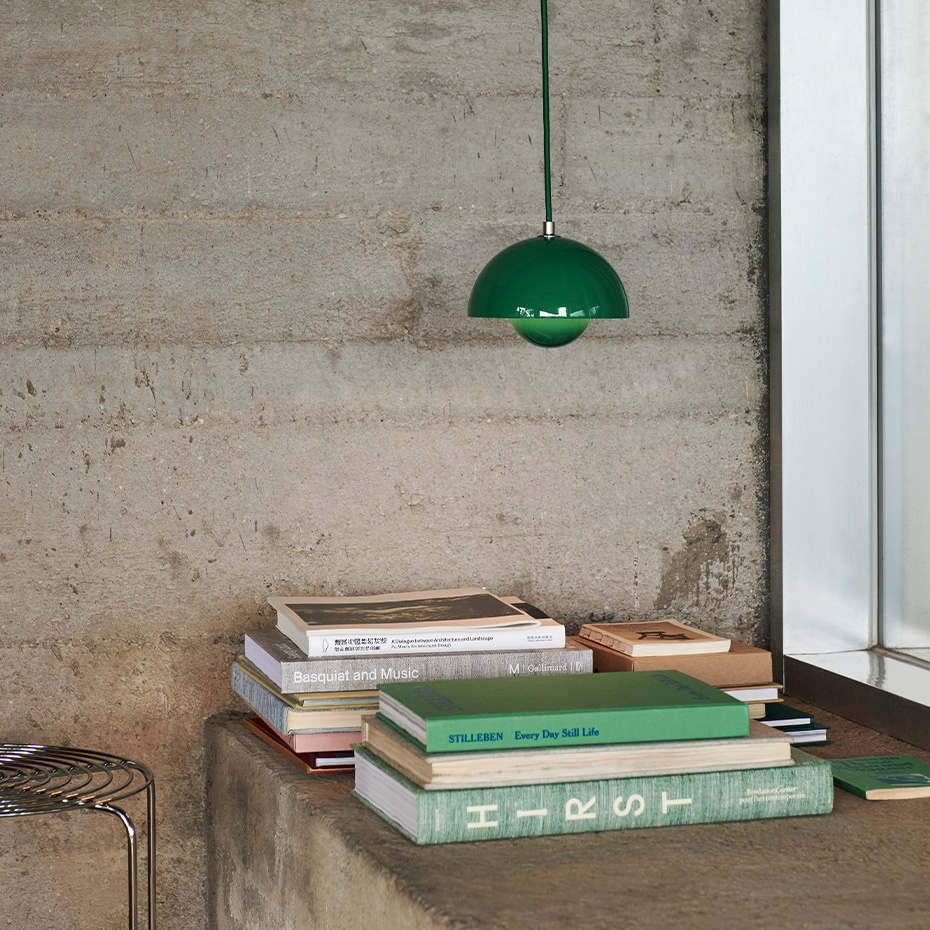 Flowerpot Pendel VP10 Ø16cm Signal Green