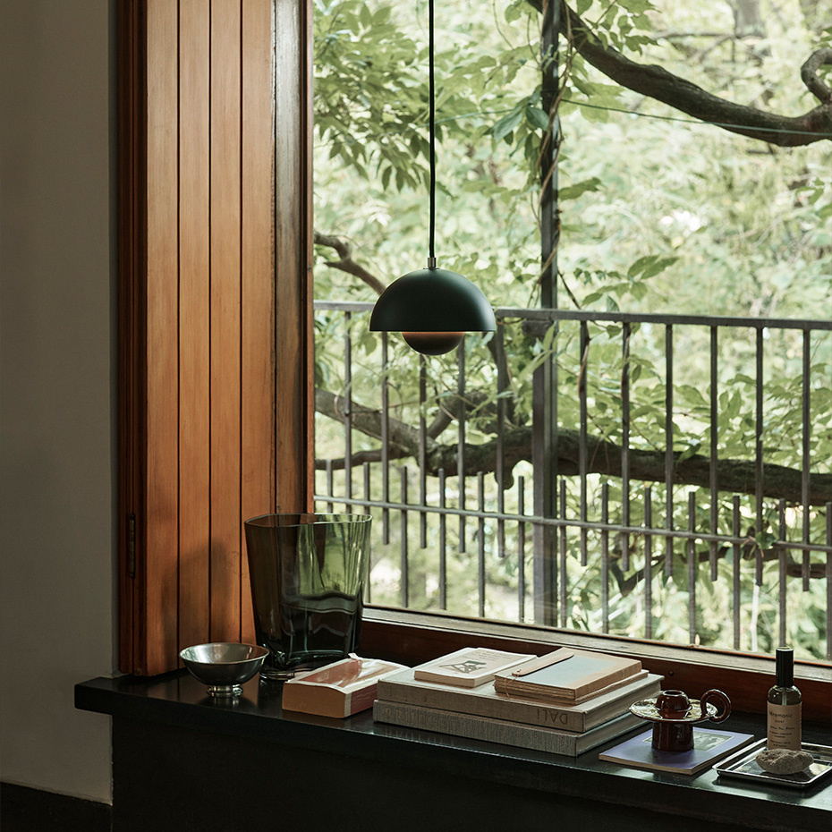 Flowerpot Pendel VP10 Ø16cm Stone Blue