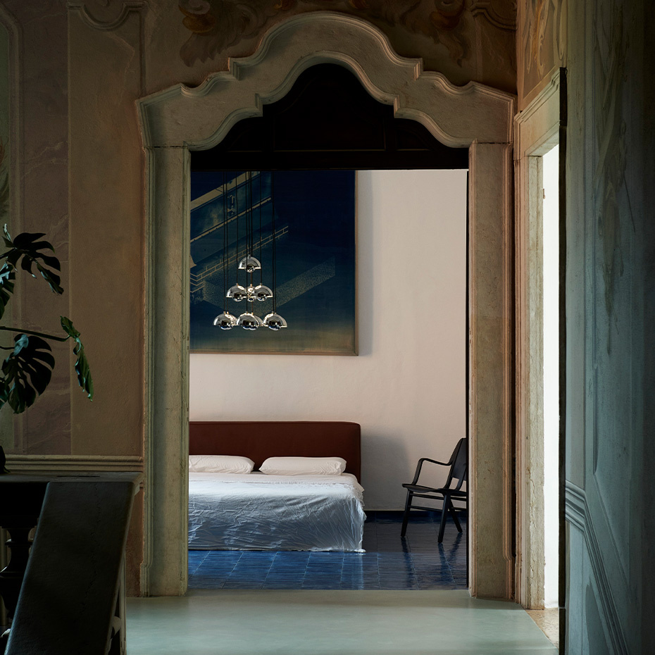 Flowerpot Pendel VP10 Ø16cm Brass-Plated