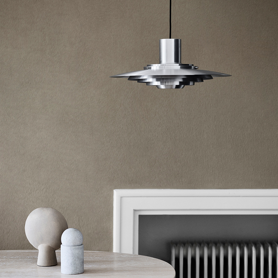 P376 Pendel KF1 Ø48cm Aluminium