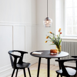 Blown Pendel SW4 Ø23cm Silver Lustre Blown Pendel SW4 Ø23cm Silver Lustre