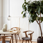 Blown Pendel SW4 Ø23cm Silver Lustre Blown Pendel SW4 Ø23cm Silver Lustre