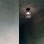 Blown Plafond SW5 Ø28cm Silver Lustre Blown Plafond SW5 Ø28cm Silver Lustre