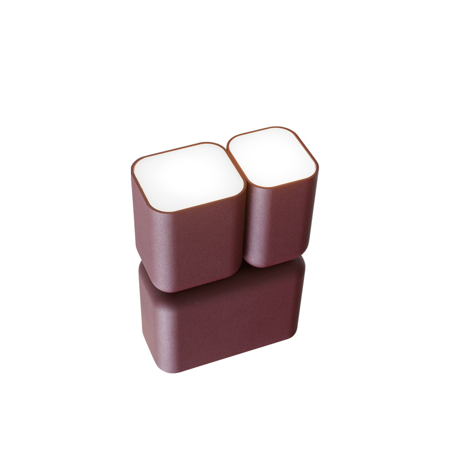 Tabata Vägglampa LN10 Dark Burgundy