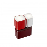 Tabata Vägglampa LN10 Dark Burgundy & Vermilion Red Tabata Vägglampa LN10 Dark Burgundy & Vermilion Red