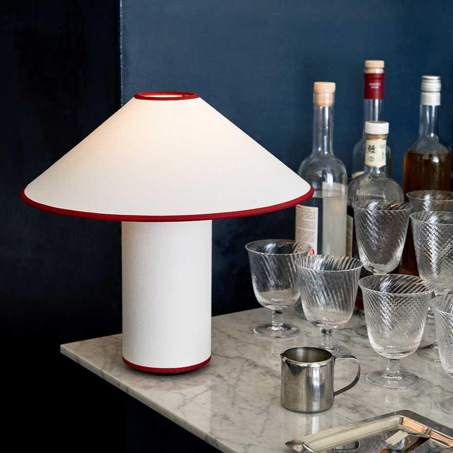 Colette Bordslampa ATD6 White & Merlot