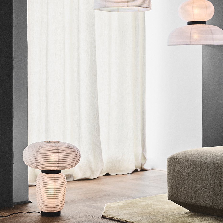 Formakami Bordslampa JH18 Ivory White