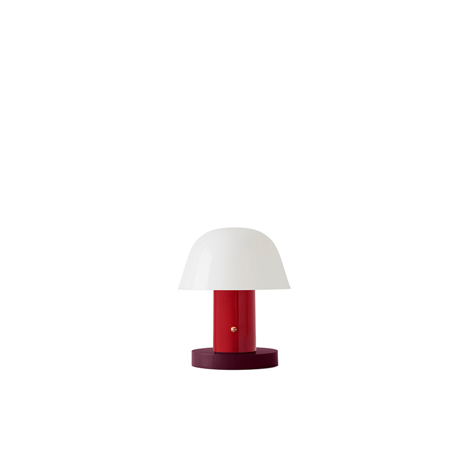 Setago Bordslampa JH27 Portable Maroon & Grape