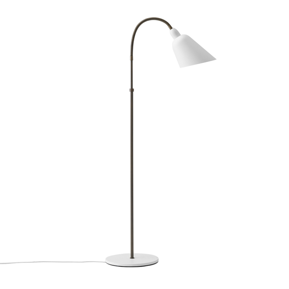 Bellevue Golvlampa AJ7 Anniversary Edition White & Bronzed Brass