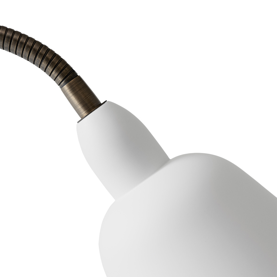 Bellevue Golvlampa AJ7 Anniversary Edition White & Bronzed Brass