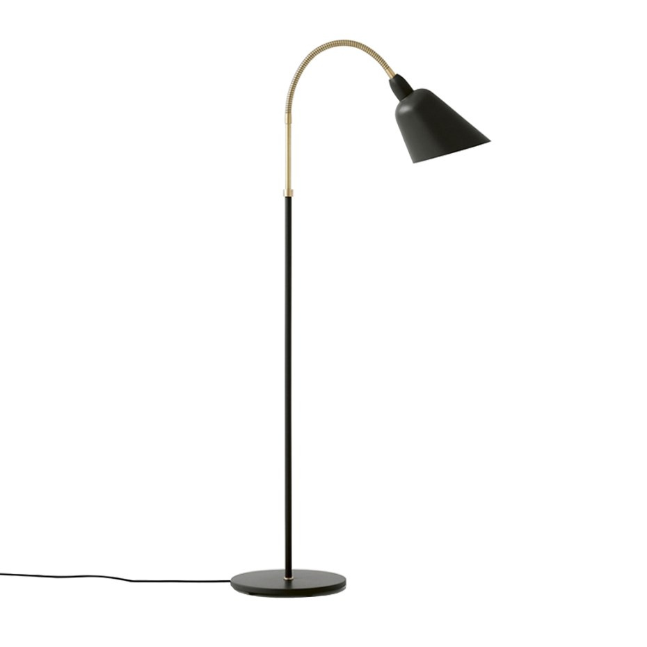 Bellevue Golvlampa AJ7 Black & Brass
