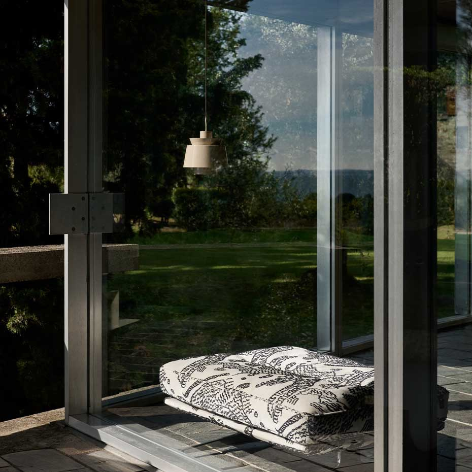 Utzon Pendel JU1 Ø22cm Grey Beige