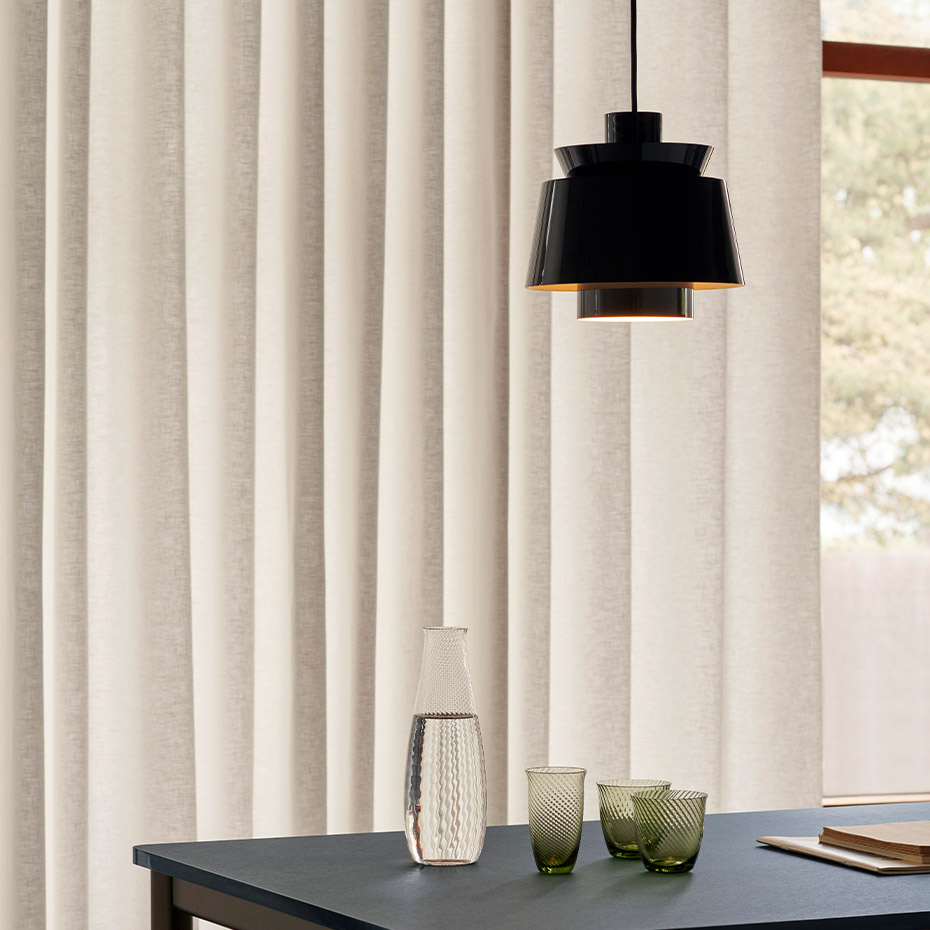 Utzon Pendel JU1 Ø22cm Steel Blue Anniversary Edition