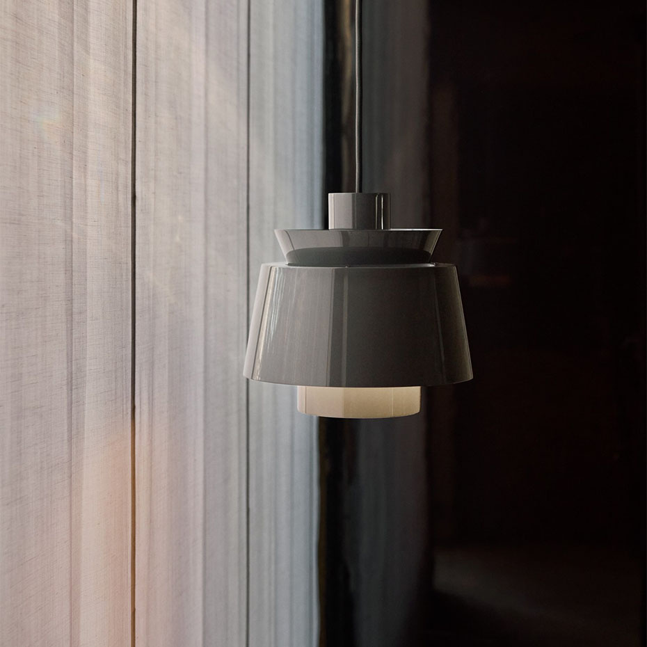 Utzon Pendel JU1 Ø22cm Stone Grey