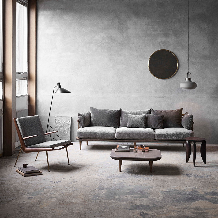 Copenhagen Pendel SC7 Ø35cm Matt Black & Bronzed Brass