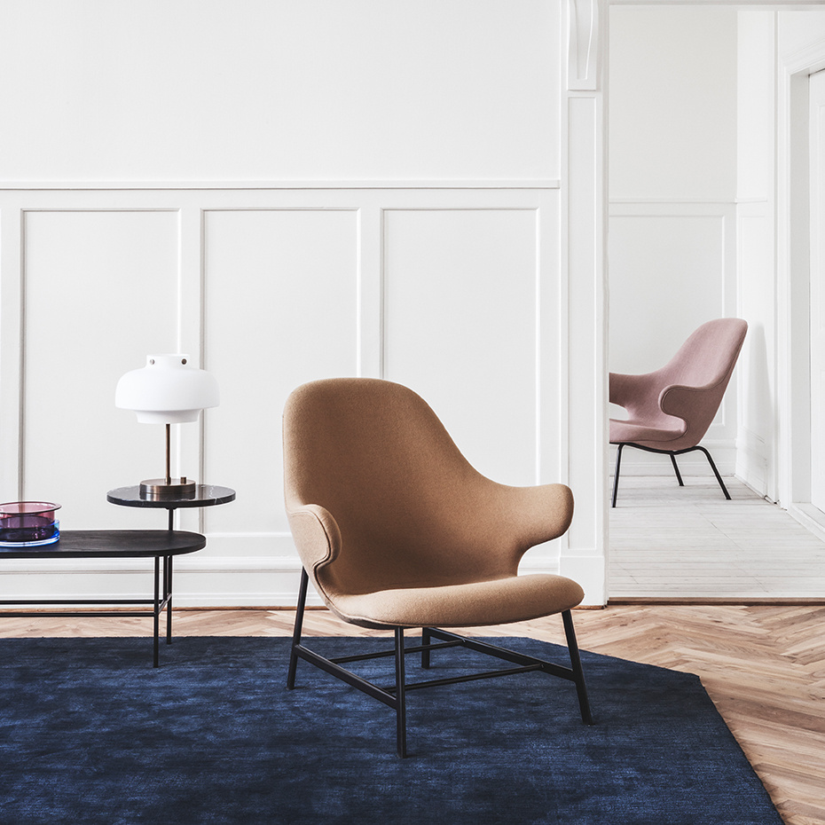 Copenhagen Bordslampa SC13 Opal Glass & Bronzed Brass