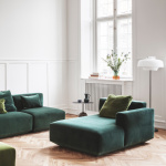 Copenhagen Golvlampa SC14 Opal Glass & Bronzed Brass Copenhagen Golvlampa SC14 Opal Glass & Bronzed Brass