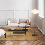 Copenhagen Golvlampa SC14 Opal Glass & Bronzed Brass Copenhagen Golvlampa SC14 Opal Glass & Bronzed Brass