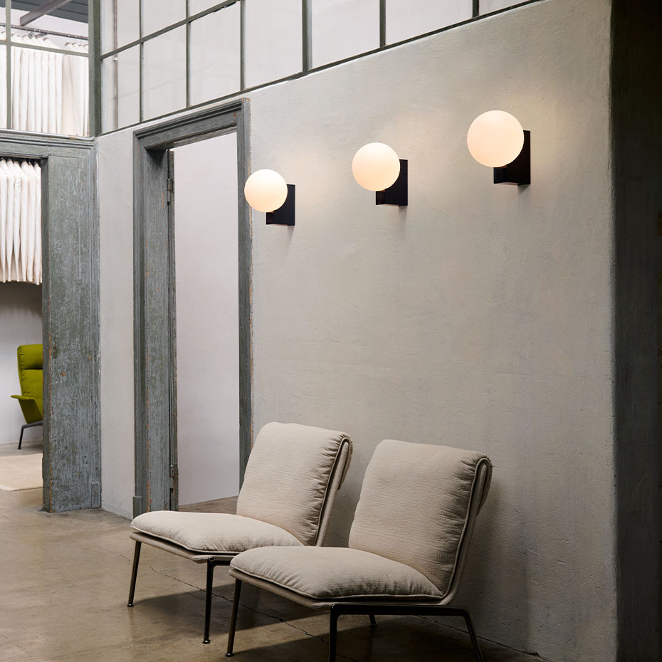 Journey Vägglampa SHY2 Silk Grey