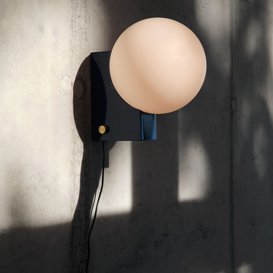 Journey Vägglampa SHY2 Steel Blue