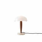 Herman Bordslampa SHY3 Opal Glass w. Walnut & Cream Marble Herman Bordslampa SHY3 Opal Glass w. Walnut & Cream Marble