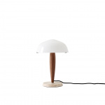 Herman Bordslampa SHY3 Opal Glass w. Walnut & Cream Marble Herman Bordslampa SHY3 Opal Glass w. Walnut & Cream Marble