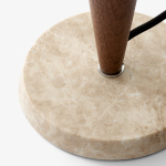 Herman Bordslampa SHY3 Opal Glass w. Walnut & Cream Marble Herman Bordslampa SHY3 Opal Glass w. Walnut & Cream Marble