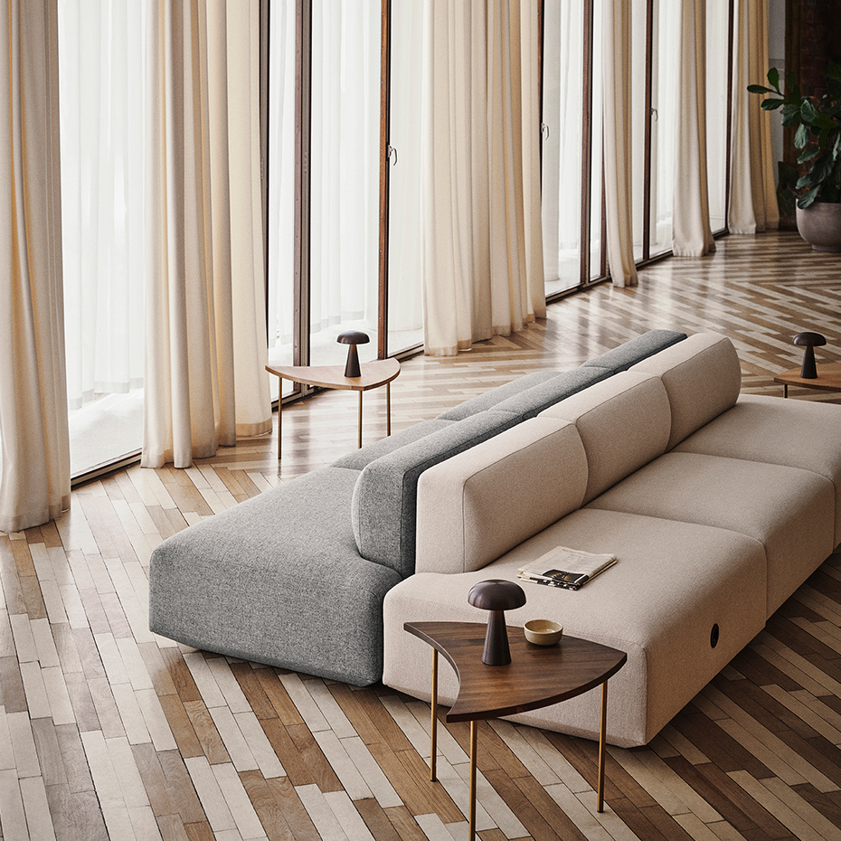 Como Bordslampa SC53 Portable Bronzed Brass