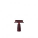Caret Bordslampa MF1 Portable Dark Burgundy Caret Bordslampa MF1 Portable Dark Burgundy