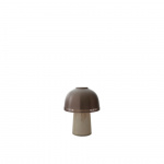Raku Bordslampa SH8 Portable Beige Grey & Bronzed Raku Bordslampa SH8 Portable Beige Grey & Bronzed
