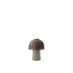 Raku Bordslampa SH8 Portable Beige Grey & Bronzed Raku Bordslampa SH8 Portable Beige Grey & Bronzed