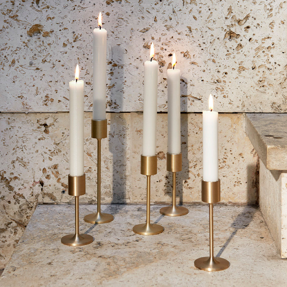 Collect Ljushållare SC57 Small Brushed Brass