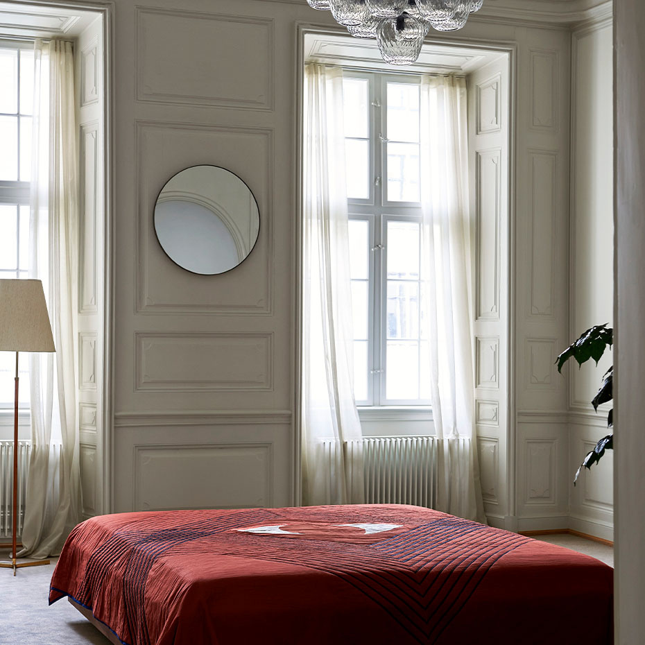 Amore Spegel SC56 Ø70cm Bronzed Brass